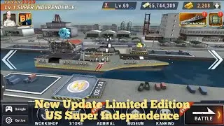 Warship Battle: New Update Ltd. Edition Ship 