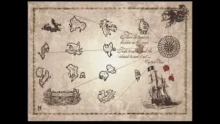 Interactive Stand Alone Pirate Poster