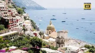 Amalfi Coast 4K Drone - Italian Riviera Aerial Journey