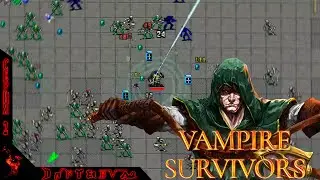 Выживаем в Vampire Survivors! Знакомство с игрой. (ЗАПИСЬ СТРИМА) #vampiresurvivors