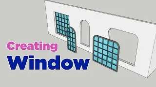 Самый быстрый способ создать окно в SketchUp!