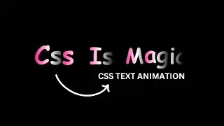 CSS Text Animation Effects | Animated Text Using Html & CSS
