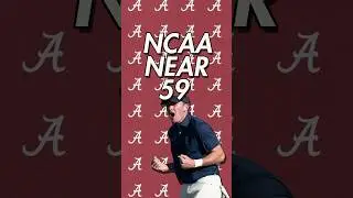 POV: My putt for double bogey to shoot 89💀 #shorts #alabama #golf #ncaa #pga #viral #nickdunlap