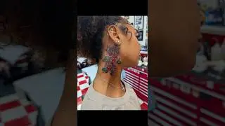 Red Peonies Cover Up #tattoo #femaletattooartist #dmvtattooartist #coveruptattoo #viral #viralvideo