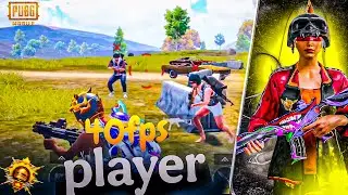 Fastest 40😈fps player making History in |  pubg mobile