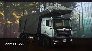 Tata Prima G.35K LNG 8x4 Tipper | Auto Expo 2023 | WagenClub
