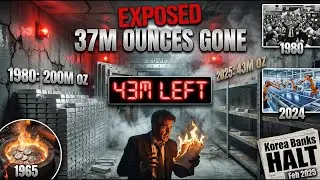 37 Million SILVER Ounces GONE: Banks Stop Selling as Silver Vaults Drain (43M Left)