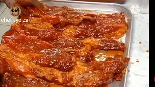 How to cooked pork asado hong kong style pork charsui@chef Ayo zar