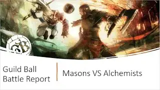 Guild Ball Battle Report 1 - Alchemist VS Masons - Breaking The Ice Oslo