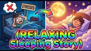 Deep Sleep Story + Heavy Rain & Underwater Sounds (10 Hours) | Fall Asleep Fast