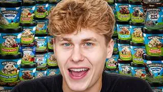 I Tried EVERY Ben & Jerry's Ice Cream Flavor