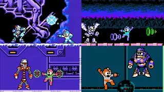 Battling Mega Man 7 Bosses with Their Own Weapon