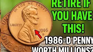 1986-D Penny Worth Money - How Much Is It Worth and Why?