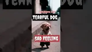 Tearful Dog | Emotional Moments of a Sad Pup#saddogstory #emotional #fypシ゚viral
