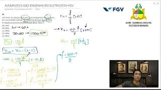 FGV - Engenharia Elétrica - Questão 43- ALEMA2023 - Máquinas Elétricas