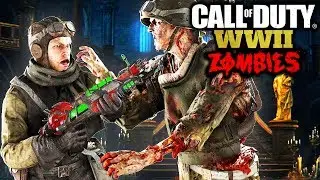 WW2 Zombies - New Characters and Storyline! DLC 1 Location! (Call of Duty WW2 Zombies)
