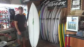 T. Patterson Alley Rat Surfboard Overview