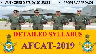 🛫🇮🇳#AFCAT 2019 