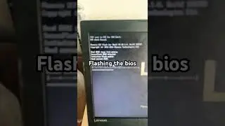 Bios update on Lenovo laptop