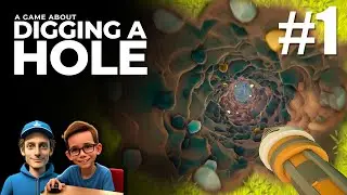 PROBANDO | A GAME ABOUT DIGGING A HOLE - GUÍA #1 - EN BUSCA DEL TESORO ¿LO ENCONTRAREMOS? 👑💍💎