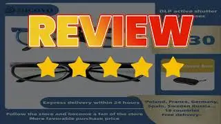 DLP Link 3D Glasses Active Shutter Eyewear Rechargeable  price, review | Aliexpress