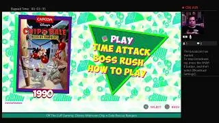 Off The Cuff Gaming: Disney Afternoon Chip & Dale's Rescue Rangers NOCTURNAL TRANSMISSION