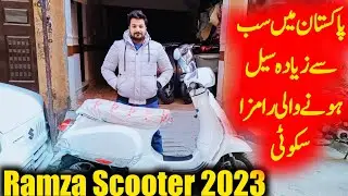 Ramza Scooty 2023 | New Asia Introduced Ramza Scooter New Model 2023 | Most sell Scooty in Pakistan