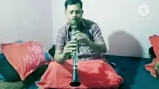 mere naina sawan bhado #soloclarinet by buchul bhatt