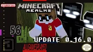 WITHER BATTLE - MINECRAFT REALMS UPDATE 0.16.0 Day 56