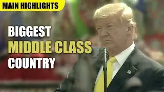 Donald Trump&rsquo;s speech at motera stadium in India | All Important Highlights
