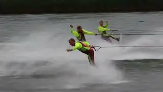 The Chippewa Lake Water Ski Show Team show June 8, 2022