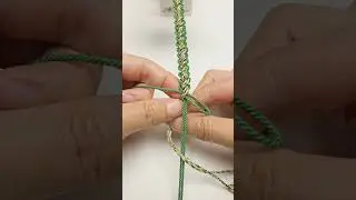 Different Color of Lover&rsquo;s Knot Easy Macrame Bracelet Tutorial  #shortstutorial #diy #macrame #knot