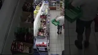 Tak złodzieje kradną w markecie