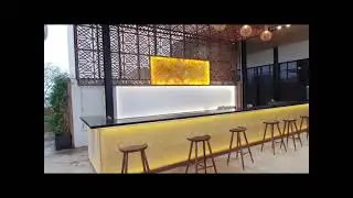 Quầy Bar s&acirc;n thượng |x&acirc;y dựng |nội thất