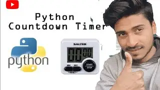 Python Countdown Timer Project For Begainners In Hindi | Python Project For Begainners|