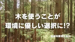 【your SDGs ～地球の未来～】 11月編 木を使うことが、環境に優しい選択になるって本当!?｜西垣林業