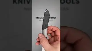 Kizer Spitfire KI3690A1 Satin S35VN, Titanium Carbonfiber, Timascus Backspacer, pocket knife