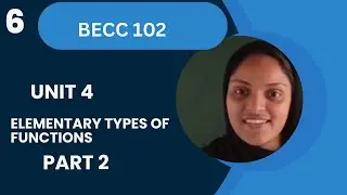 BECC 102  |  Unit 4 Part 2 : Linear,  Quadratic,  Cubic Functions : |മലയാളം ക്ലാസ്