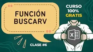 🚀 CURSO de EXCEL [2023] - GRATIS - #6 Función BUSCARV