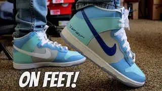 Распаковка кроссовок Nike Dunk High &laquo;I Got Next&raquo; + на ногах!