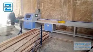 Auto CNC Wood Cross Cut off Saw Machines Wood Cutting Sawmill