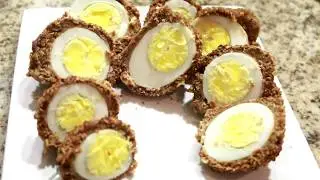 HEALTHY SCOTCH EGG TUTORIAL: #DIYMonday | TheDIYLady