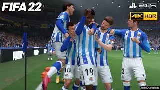 FIFA 22 - Real Sociedad Vs. FC Barcelona (PS5) 4K HDR