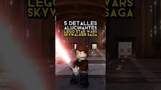 5 DETALLES ALUCINANTES de LEGO Star Wars Skywalker Saga 😱 #legostarwars #detallesalucinantes