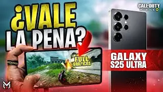 ASÍ es JUGAR CoD MOBILE en el GALAXY S25 ULTRA 