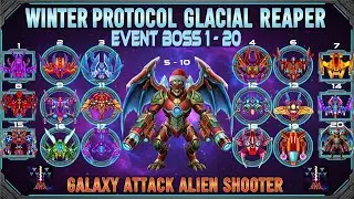 GAAS | Winter Protocol Glacial Reaper Christmas Event 2025 | Boss 1 to 20 | Review By Apache Gamers