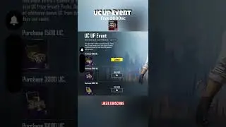 Uc up Event 🤩 free 3000 uc & outfit 🥳 #bgmiucupevent #freeuctrick