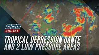 #DantePH: Amid non-stop rains, LPA intensifies into Tropical Storm Dante