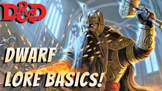 Baldur's Gate 3 lore: dwarf