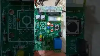 Sharp IR sensor | distance measurement | LM3914 #electronic  #project #technology #shorts #wottlab